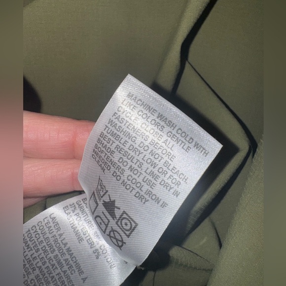 Life Integrity Earth LIV Emma Pullover Half Zip Hoodie Rain Jacket Green L - Picture 11 of 14